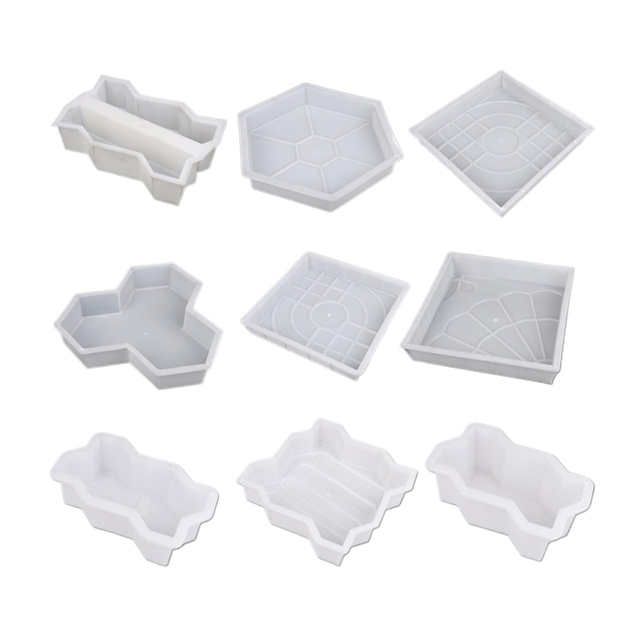 Paving Moulds DIY Path Maker Plastic Brick Mold