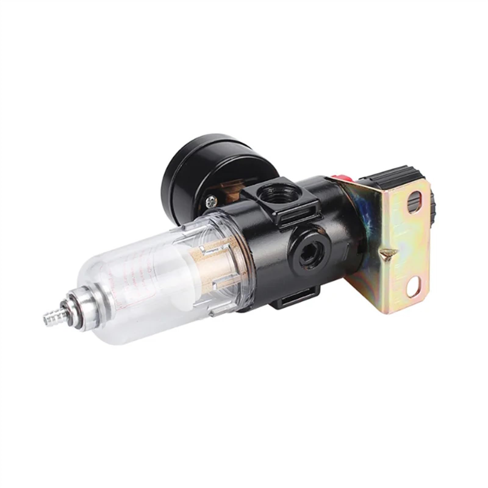AFR-2000 AFC-2000 regulator filtra pneumatycznego jednostka uzdatniania powietrza przełączniki ciśnienia manometr do sprężarki ze złączkami (złączki AFC 4 mm)