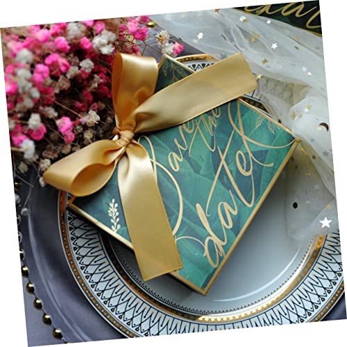 10Pcs Boxes Table Centerpiece Decor Birthday Treat Box Guest Gift Boxes Gift Candy Boxes Keepsake Dining Table Decor Paper Candy Box Gift Container Chocolate Boxes Souvenir #TOP7