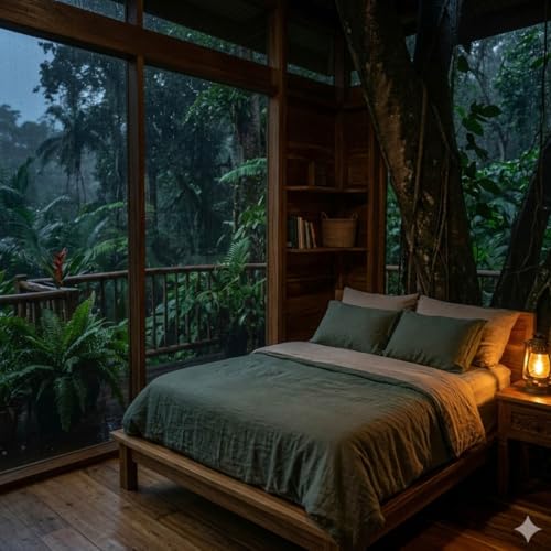 (ohne Musik) Di, 03.03. Entspannt einschlafen - Das Baumhaus im Regenwald