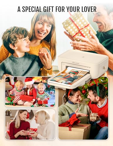 iDPRT 4×6 Fotodrucker, tragbarer Farbfotodrucker,