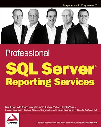 Professional SQL Server Reporting Services : Turley, Paul, Bryant, Todd ...