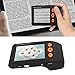 Tyenaza Digital Video Magnifier, 3.5in LCD Screen Electronic Video Magnifier 2X to 25x Zoom Handheld Magnifier Reading Aids for Low Vision