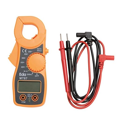 Alicate Amperímetro Digital Eda