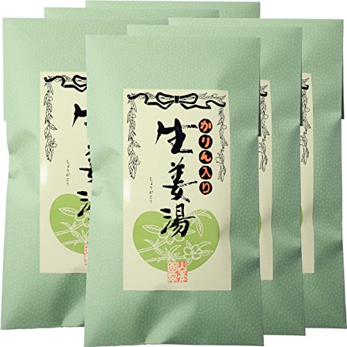 【高知県産生姜】カリン生姜湯 300g×6袋セット 【ギフト用】 巣鴨のお茶屋さん 山年園