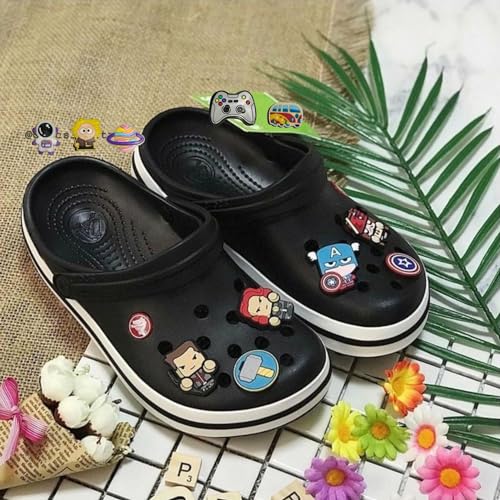 Image of Different-shaped PVC Shoe Charms Jibit Jibbits for Clog Croc Decoration Charms mixed unique special charms
