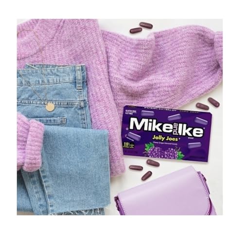 Mike and Ike Jolly Joes - Dulces de Uva - Pack de 3 miniatura 5