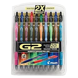 Pilot, G2 Premium Gel Roller Pens, Fine Point 0.7 mm,