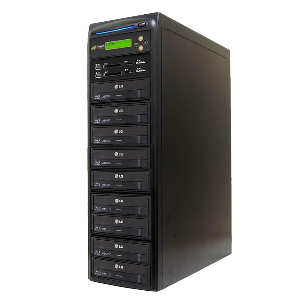 Acumen Disc 1:8 Crossover Blu-Ray Duplicator - Flash &amp; Disc Copy AD08-MMPBD