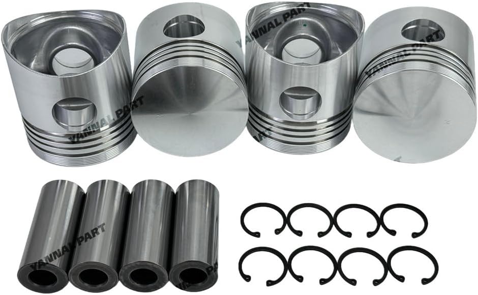 3 Pcs 3T84 Piston With Pin Suitable for Yanmar Engine Part
