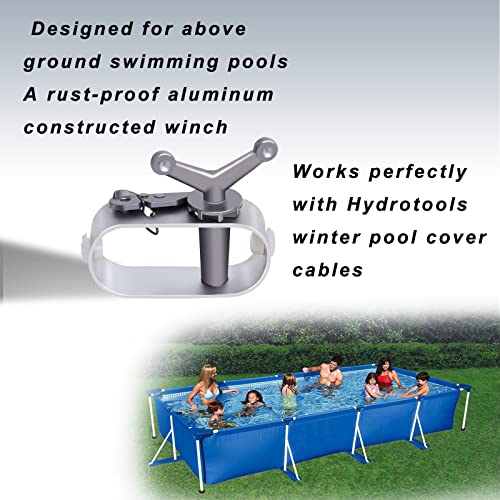 Podoy Winter Cover Cable Winch for Above Ground Swimming Pool Cover