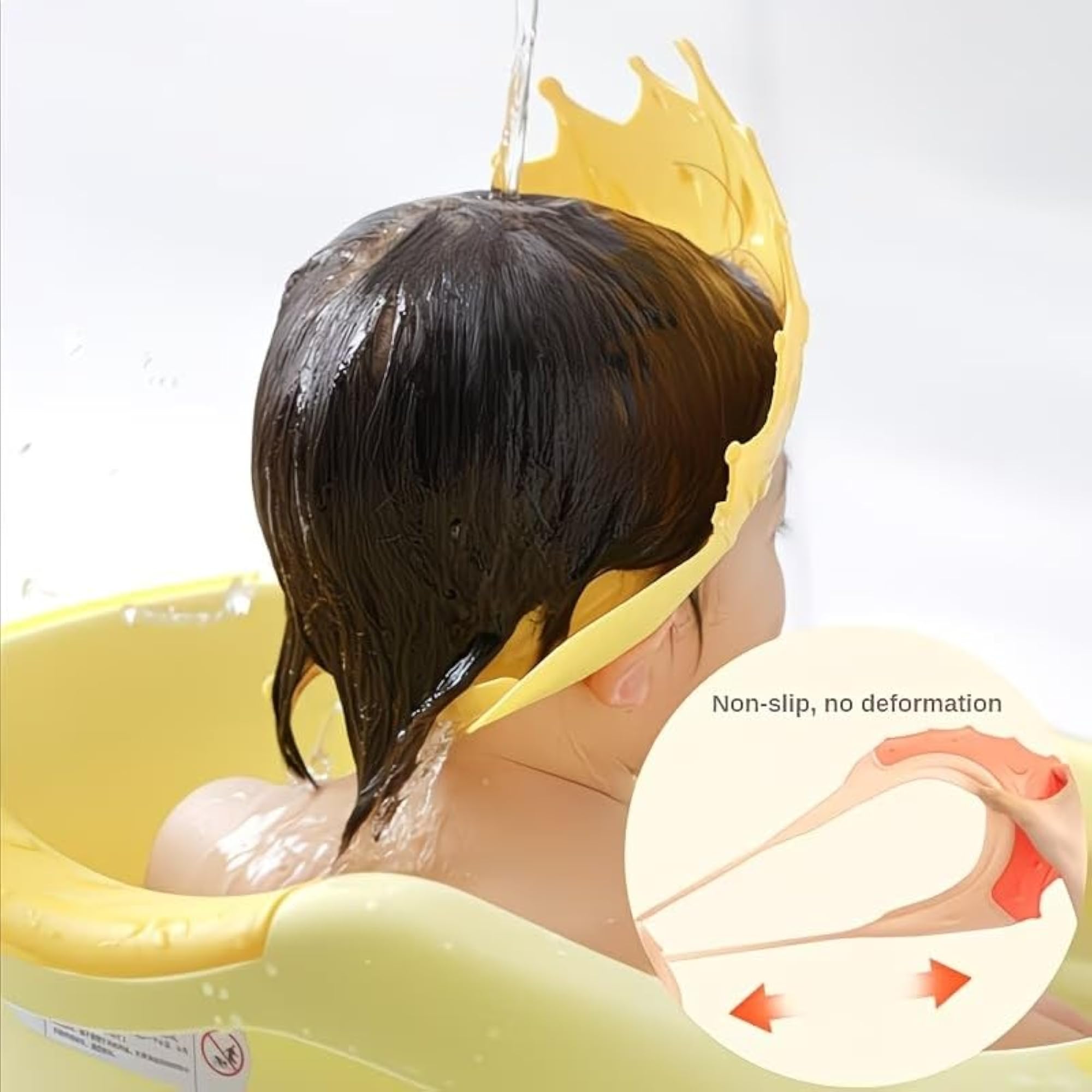 Baby Shampoo Shower Cap for Kids, Adjustable Bath Visor