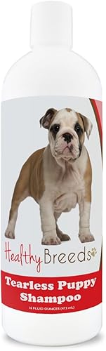 Miniatura 1 de Healthy Breeds Bulldog - Champú para cachorros sin lágrimas, 16 onzas