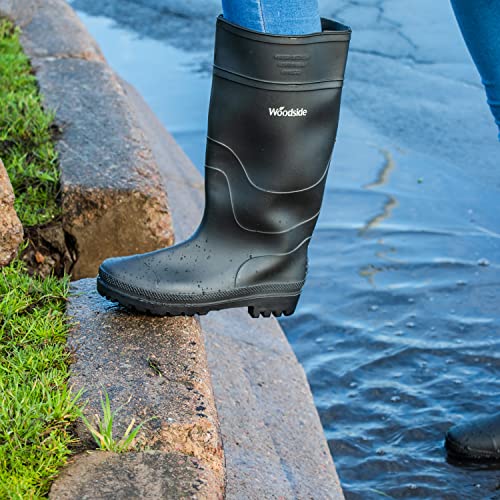 Woodside Waterproof Wellington Garden Muck Field Boots Mens