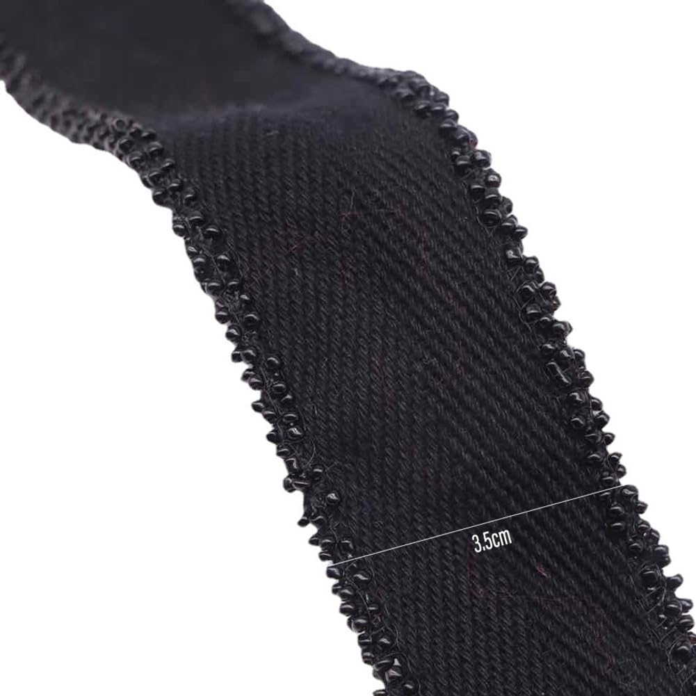 Bordiura 3,5 cm, 15 jardów, skośna taśma z koralikami na sztyfcie, taśma twill taśma do obszycia, taśma do obszycia, w jodełkę, materiał wykończenia, tasiemka do szydełkowania, taśma dekoracyjna do
