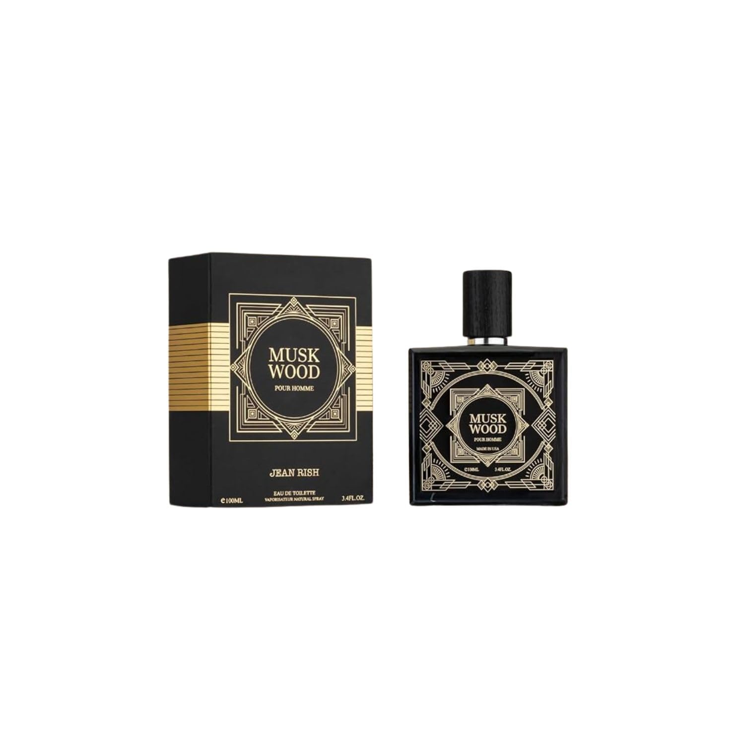Amazon.com : Jean Rish Musk Wood Perfume for Men Eau De Toilette
