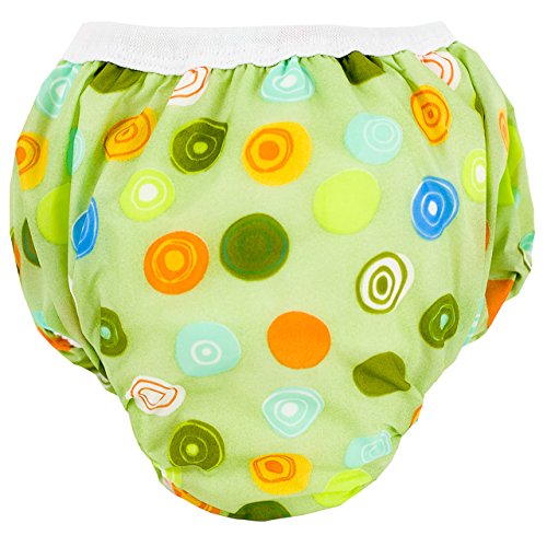 Kushies Potty Taffeta Training Pants Medium Crazy Circles Green Amazon.in Baby Products