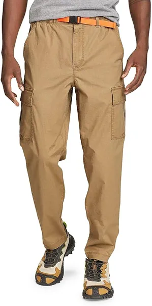 Eddie Bauer Men's Top Out Ripstop Belted Cargo Pants