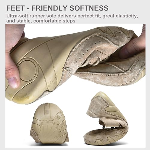 Chromatrail Walker Comfortable Barefoot Walking Shoes for Men Fashion Casual Lightweight Commute Shoes Slip-on Minimalist4