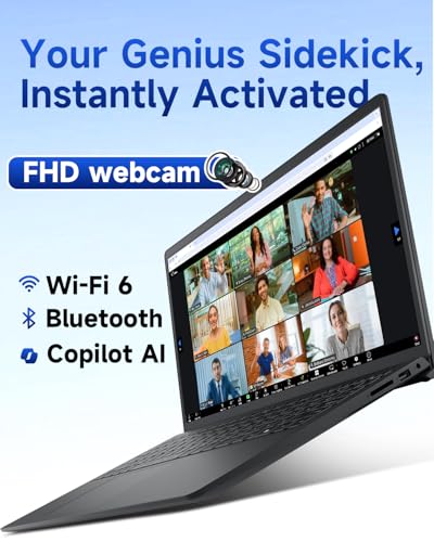 Dell 15 Touchscreen Laptop, 32GB DDR5 1TB SSD, Intel 10-Core i7-1355U | Up to 5.0 GHz, 15.6" FHD Touch, AI Laptop DC15250 Business & Student, Wi-Fi 6, Numeric Keypad, Windows 11 Pro - image 6