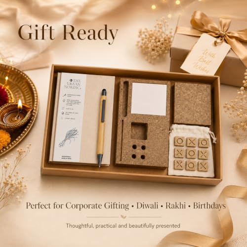 Image of Eco Corporate Gift Set Notebook Organizer Game