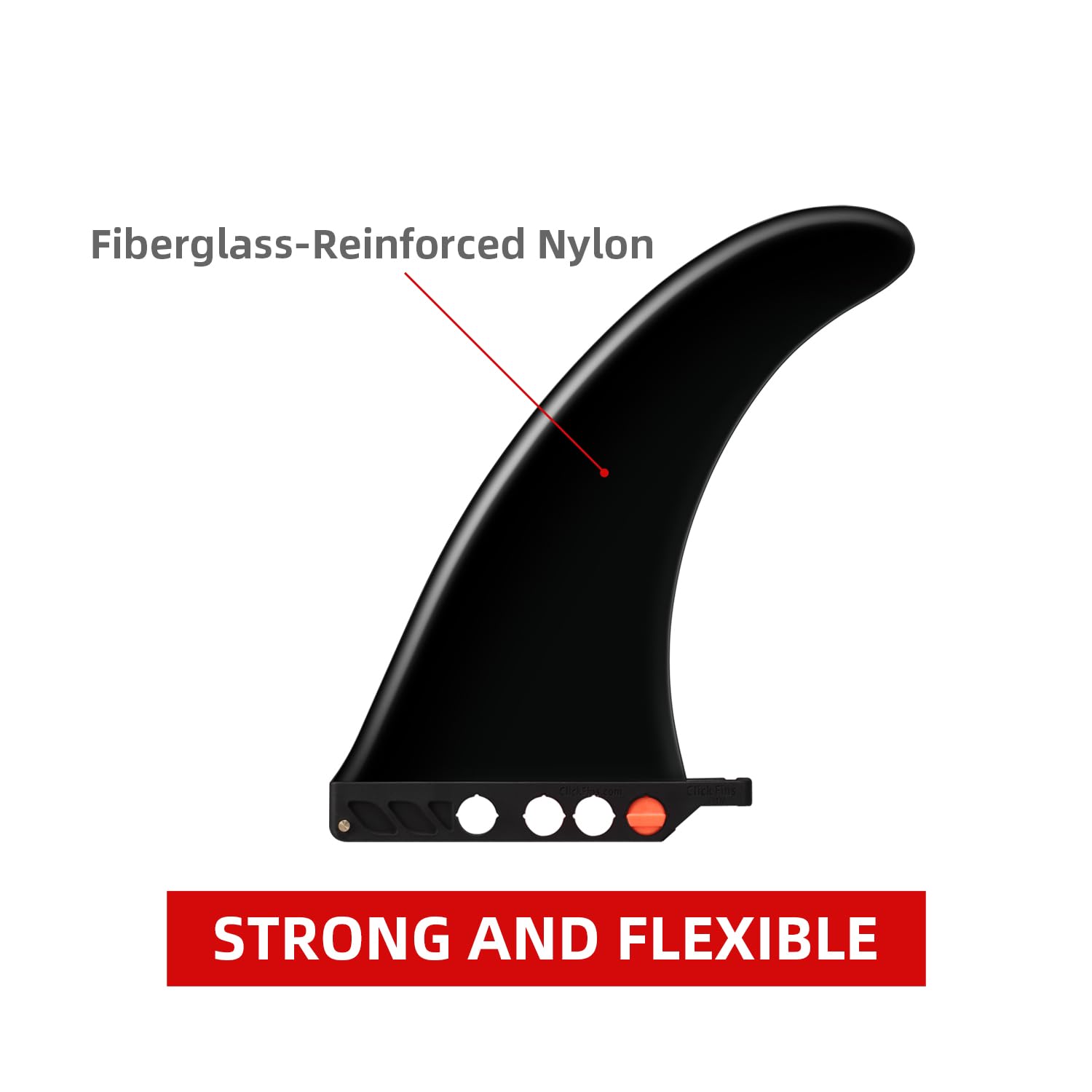 THURSO SURF SUP Click Fin - All-Around Center Fin for Paddleboards