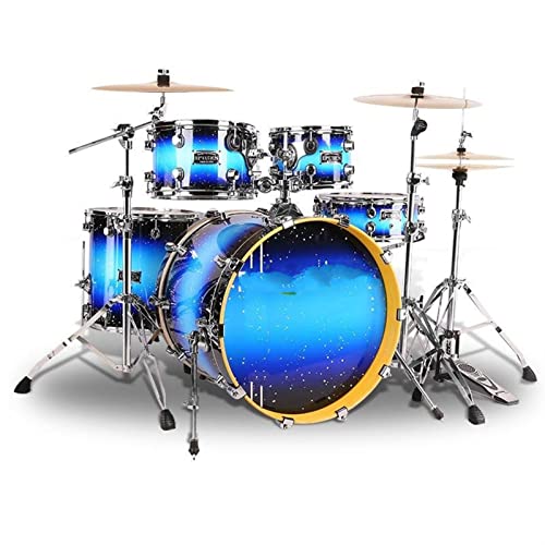 Kit di batteria a percussione per principianti adulti - Set completo di apprendimento per appassionati di musica e nuovi batteristi