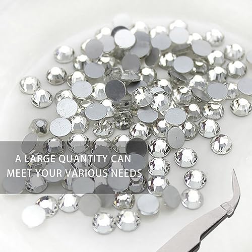 Confezione da 6 adesivi con strass autoadesivi