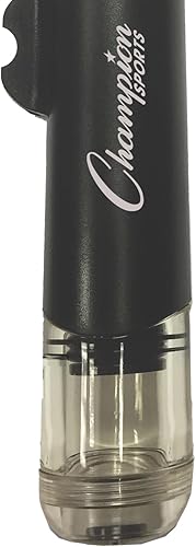 Miniatura 3 de Champion Sports Bomba de aire manual de doble acción, pequeña, negra