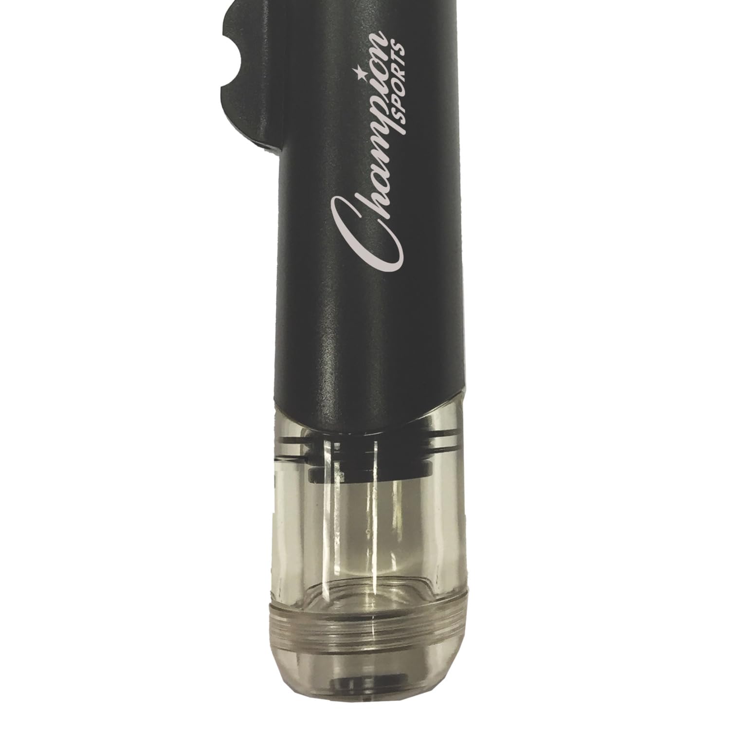 Champion Sports Unisex's Dual Action ręczna pompka powietrza, czarna, S