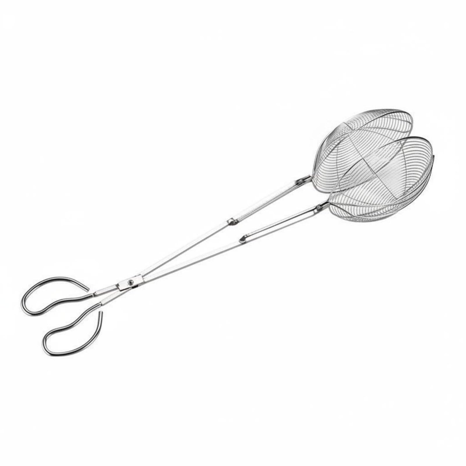 harayaa Stainless Steel Grabber Edelstahl Greifer Zange Klammer Korbzange mit Erweiterter Reichweite Rostbeständig Fester Halt für Krebse Muscheln für