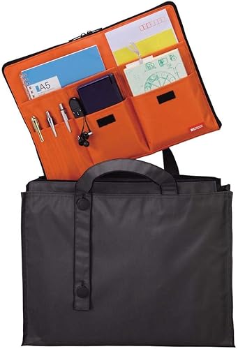 Miniatura 5 de LIHIT LAB - Funda para laptop con bolsillos de almacenamiento (bolsa en bolsa), 10 x 13.8 pulgadas, marrón (A7554-9)