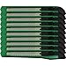 10x Bulk Small Green Utility Knife Box Cutter Snap Off Blade 9MM Blade