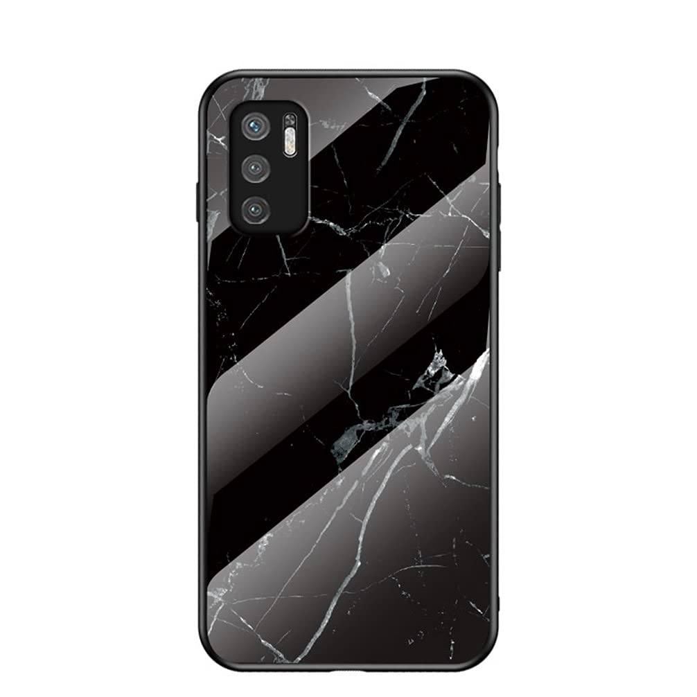 Cover Morbida In Silicone + Vetro Temperato Per Xiaomi Redmi Note 10 5G – Custodia Ultrasottile Trasparente (Blu) - 6
