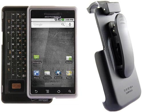Seidio SURFACE Case and Combo for Motorola Droid (Ash Grey)