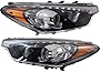 CarLights360: For 2015 2016 Kia Forte Headlight Assembly Driver and Passenger Side w/Bulbs HID Type-Replaces KI2502200 KI2503200 (Vehicle Trim: From 10/17/2014)