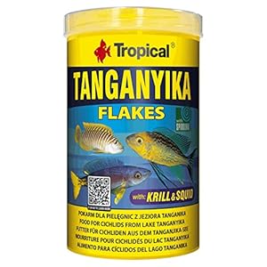 Tropical Tanganyika vlokkenvoering Tanganyikaseecichliden, Tanganjika, 1 stuk (1 x 1 l)