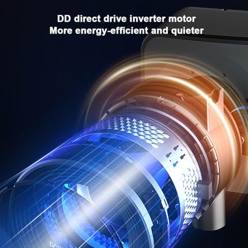 GTANND Full Automatic Wall-Mounted Washing Machine,Mini Wall-Mounted Washing Machine,15 Min Quick Wash,For Baby Clothes High Temperature Washing,Round - Image 6