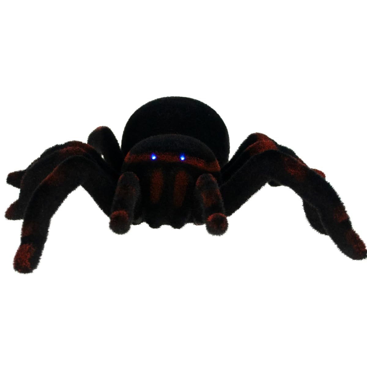 Martom Tarantula Ferngesteuerte Spinne mit Fernbedienung Vogelspinne mit leuchtenden LED-Augen und Fernbedienung – Vogelspinne-Spielzeug