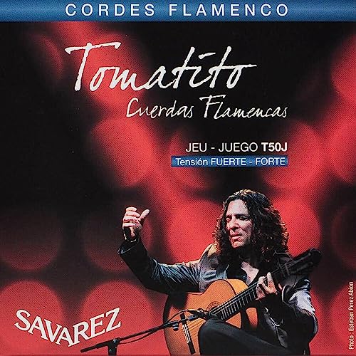 Savarez Cuerdas para Guitarra Clásica Flamenco juego Tensión