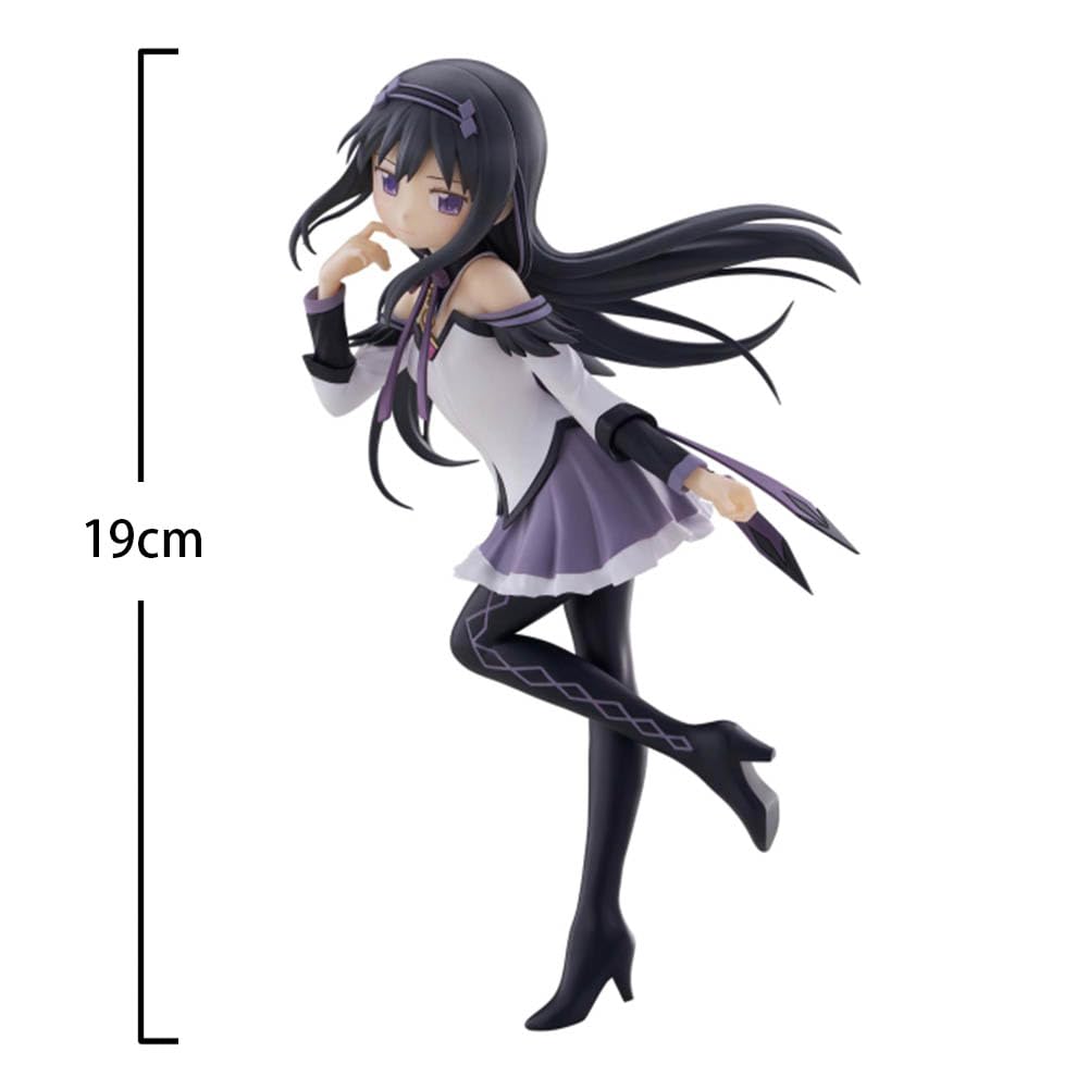 Akemi Homura - Figura cinematográfica modelo de chica anime, 19 cm