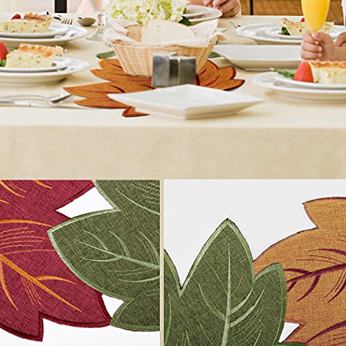 Owenie Thanksgiving Leaves Table Runners thumb #2