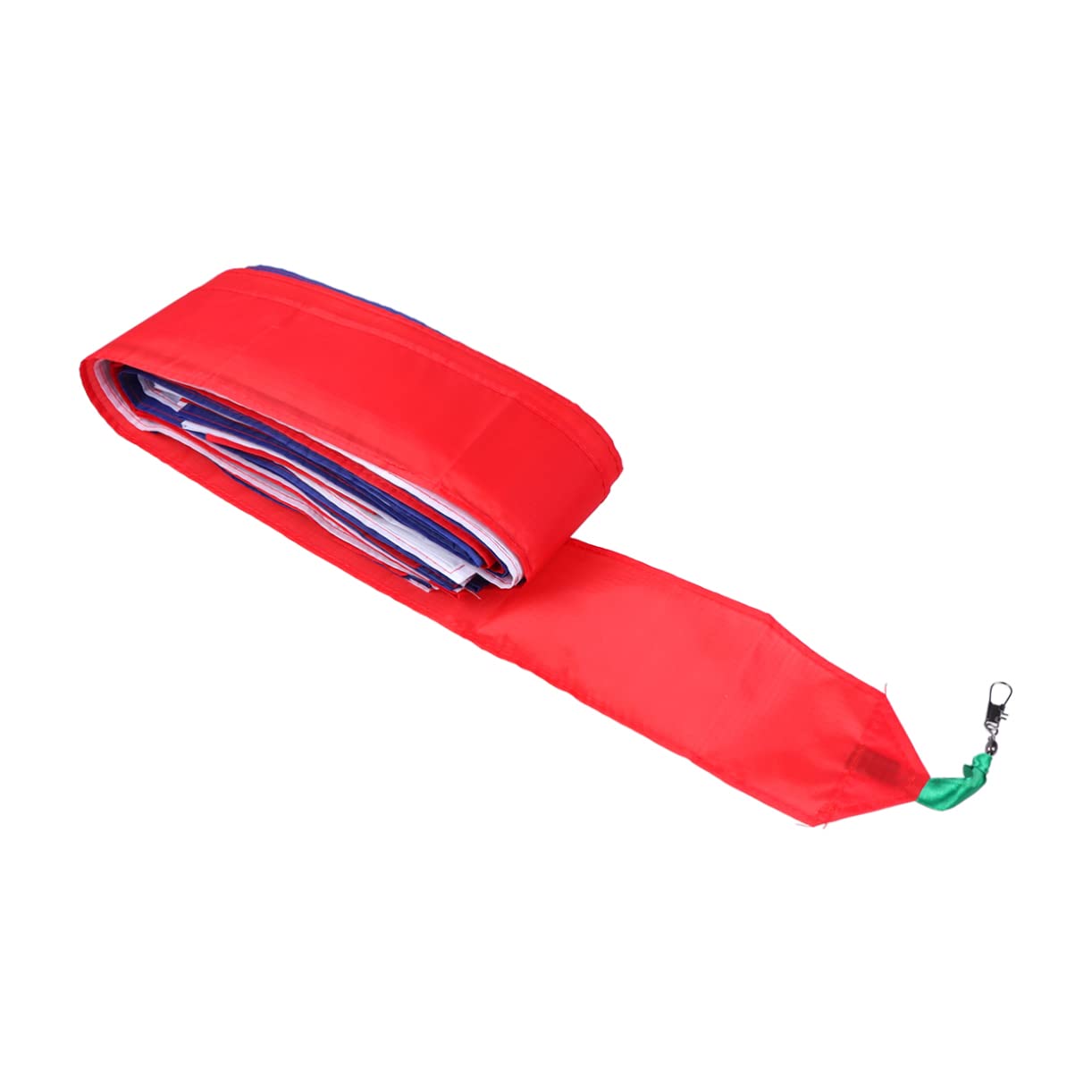 Kisangel Colorful Flat Ribbon Kite Tail Lightweight Outdoor Kite Accessories for Enhanced Flight Stability Eye Catching Movement for DIY Hanging Random Lanyard Color Random Color