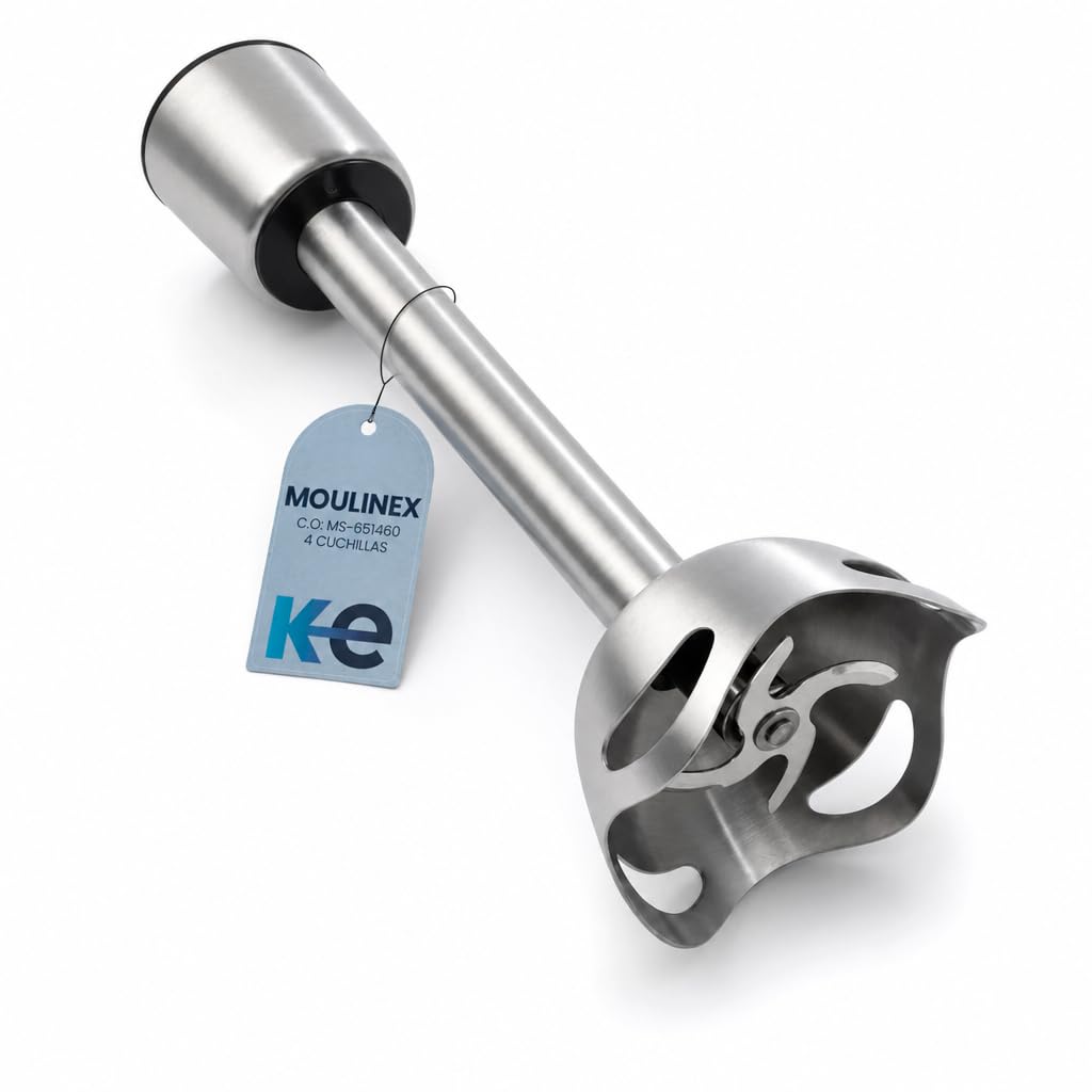 Brazo de batidora MS-651460 Moulinex DD87KD10 en acero inoxidable