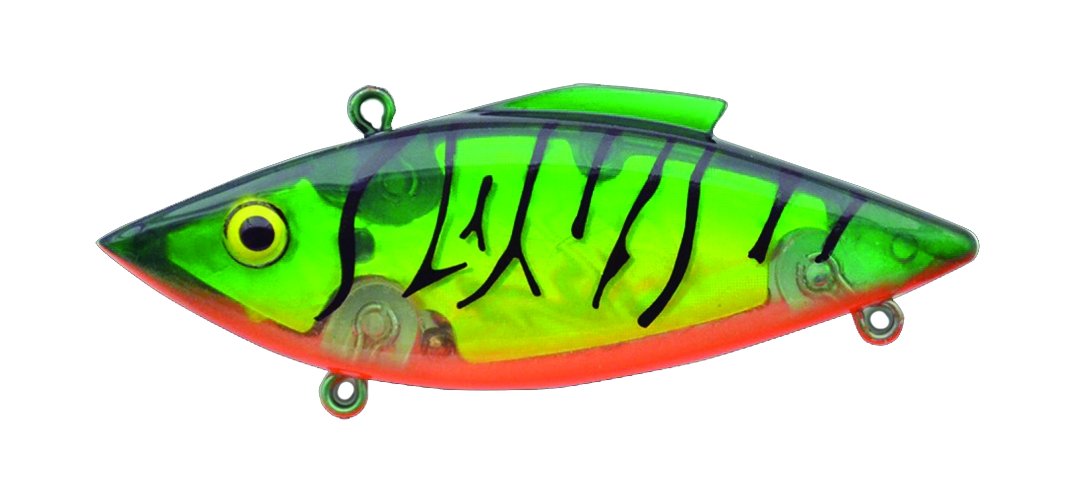 Bill Lewis Lifelike Vibrations Rat-L-Trap 1/2 OZ Lipless Crankbait Fishing Wobble Sinking Lure for Black Bass, Trout, Walleye, Pike, Salmon