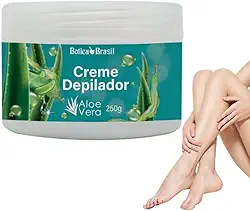 Creme depilador com Aloe Vera Botica Brasil 250g