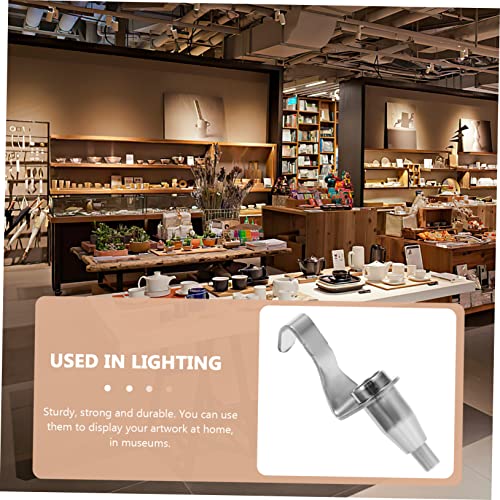 Image of 12pcs Picture Rail Hooks Wire Rope Hooks Picture Display Picture Hangers Heavy Duty Picture Hanging System