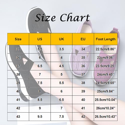 Orthopedic Walking Shoes for Women Orthowalk Womens Shoes Breathable Soft Walking Sneakers Slip On Wide Diabetic Footwear3