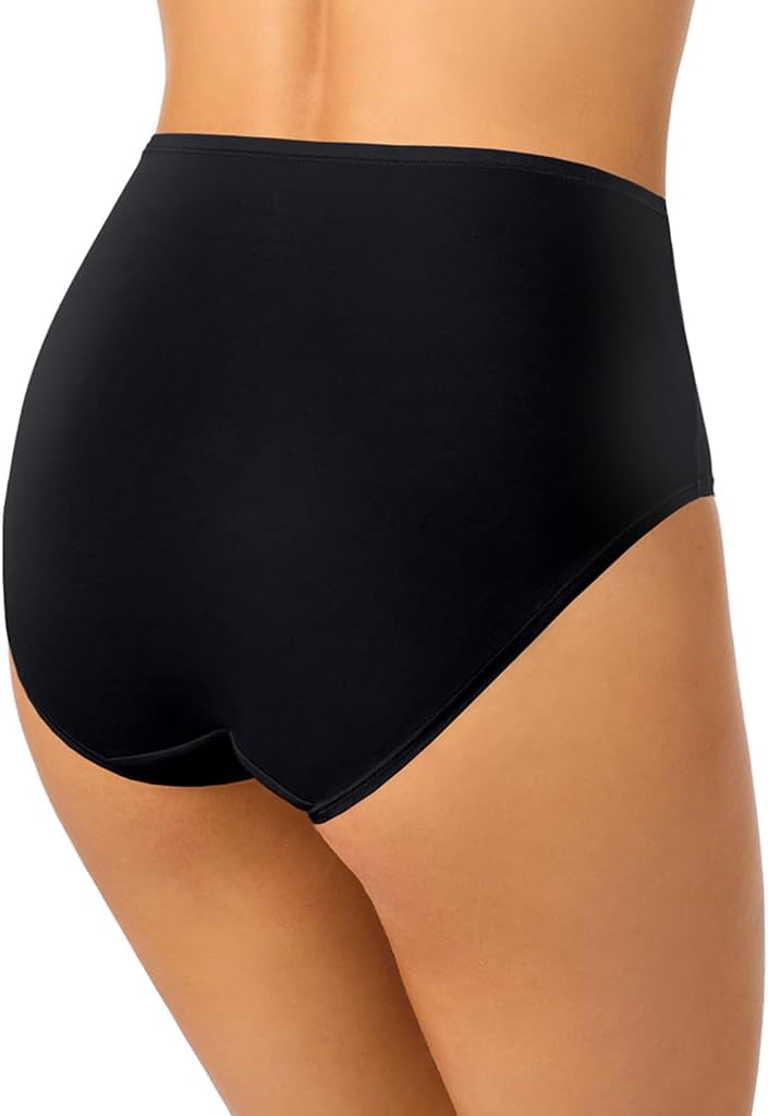 Cuddl Duds Womens 3 Pack Brushed Microfiber Full Brief Panty - Ultra-Comfy & Super-Soft Full Coverage Underwear Panties Set - Image 2