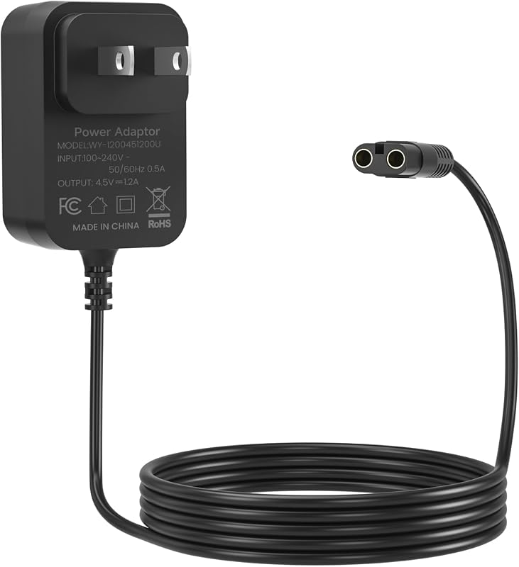 Carregador 4,5 V XXSZHY para aparadores BaByliss PRO FX870, FX788, FX787, FX825, FX820, FX726 e FXSSM